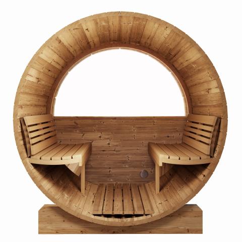 Sauna Barrel-Window