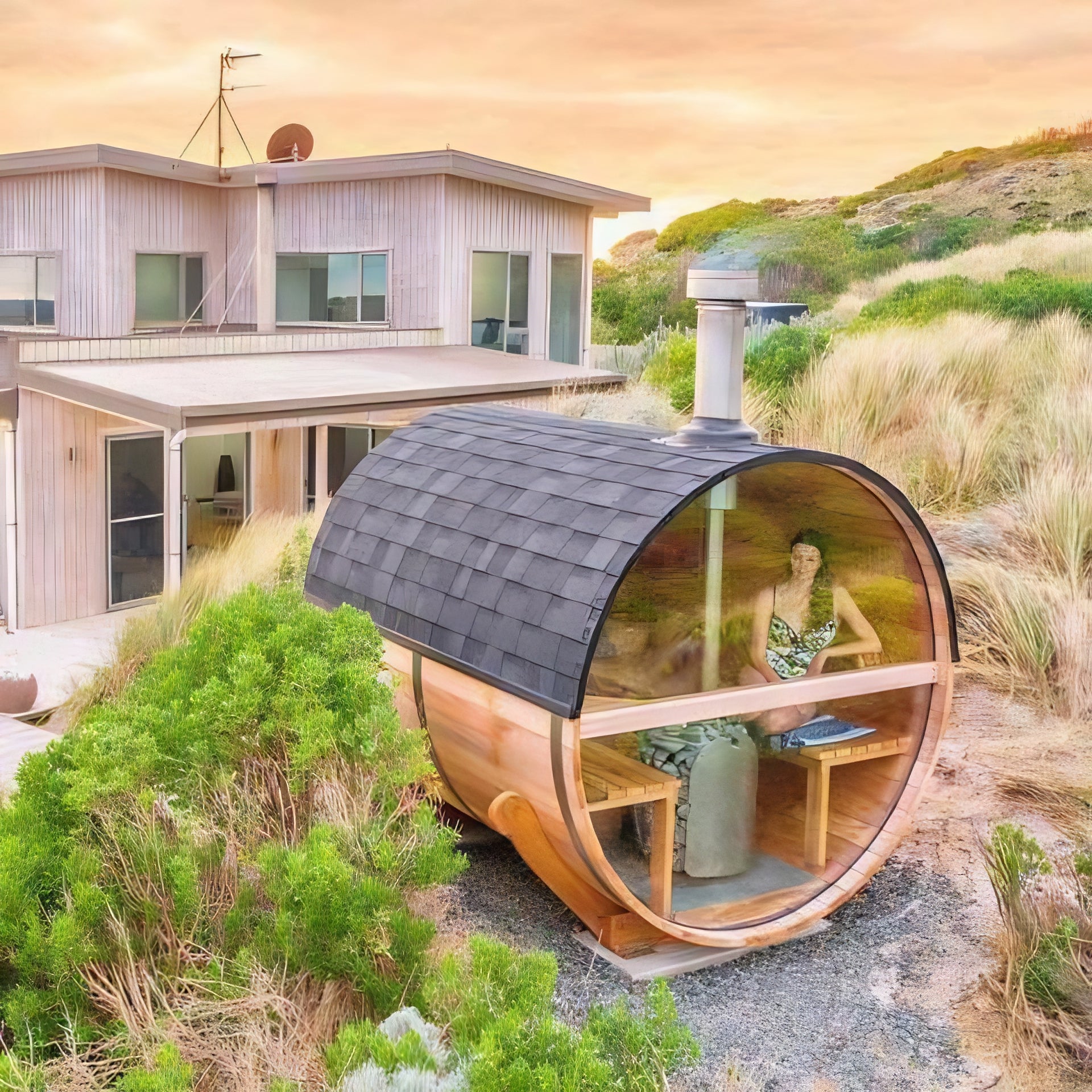 HUUM Sauna Barrel Chimney Kit